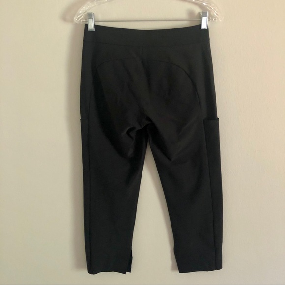 Athleta Petite Black Stellar Crop Trousers - Picture 3 of 11